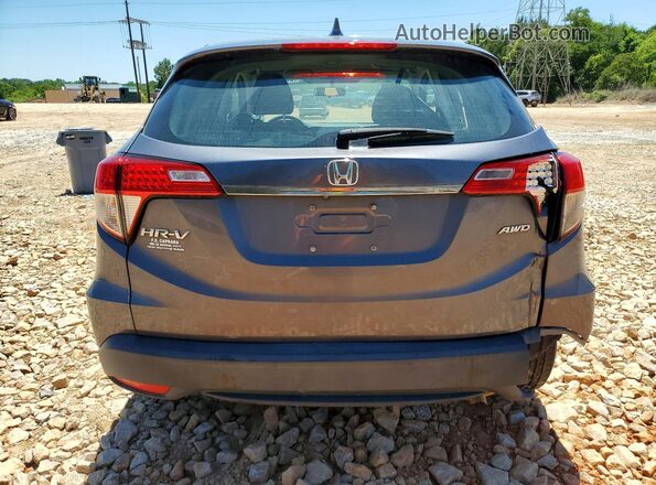 3CZRU6H33NM736975 2022 HONDA HR-V Black Widok z tyłu