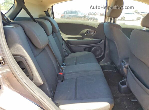 3CZRU6H33NM736975 2022 HONDA HR-V Black Widok wnętrza z tyłu