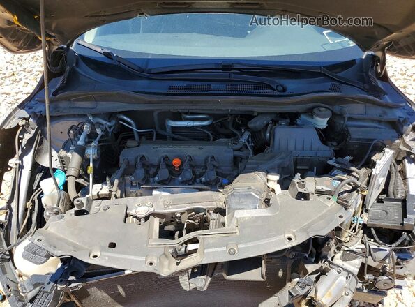 3CZRU6H33NM736975 2022 HONDA HR-V Black Widok komory silnika
