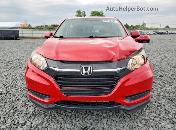 3CZRU6H34HM714228 2017 HONDA HR-V Red წინა ხედი