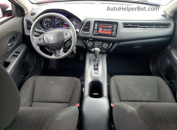 3CZRU6H34HM714228 2017 HONDA HR-V Red წინა პანელის ხედი