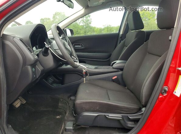 3CZRU6H34HM714228 2017 HONDA HR-V Red წინა სალონის ხედი