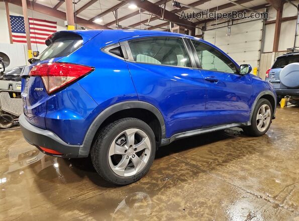 3CZRU6H34JG718042 2018 HONDA HR-V Blue Հետևի աջ