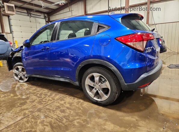 3CZRU6H34JG718042 2018 HONDA HR-V Blue Հետևի ձախ