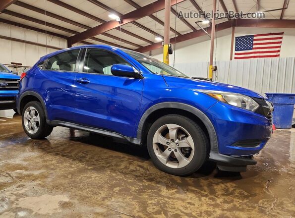 3CZRU6H34JG718042 2018 HONDA HR-V Blue Առջևի աջ
