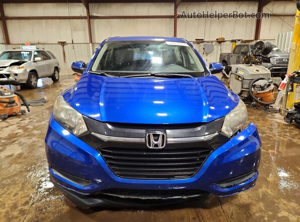 3CZRU6H34JG718042 2018 HONDA HR-V Blue Դիմացի տեսք