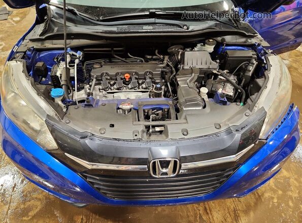 3CZRU6H34JG718042 2018 HONDA HR-V Blue Սալոնի հետևի տեսք