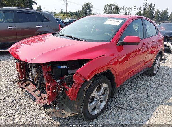 3CZRU6H34JG719689 2018 HONDA HR-V Красный Передняя левая четверть