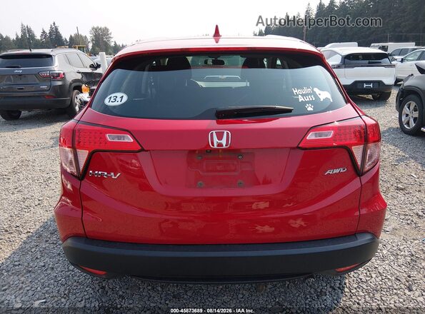 3CZRU6H34JG719689 2018 HONDA HR-V Красный 