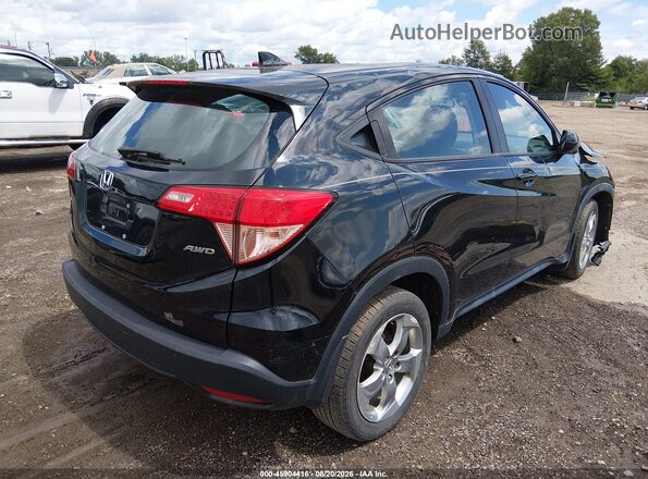 3CZRU6H34JG727209 2018 HONDA HR-V Черный Задняя правая четверть