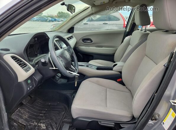 3CZRU6H34JG728523 2018 HONDA HR-V Gray წინა სალონის ხედი