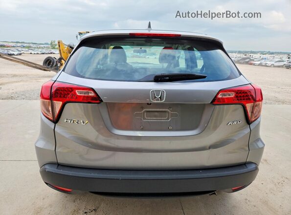 3CZRU6H34JG728523 2018 HONDA HR-V Gray უკანა ხედი