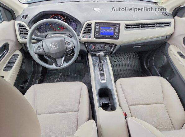 3CZRU6H34JG728523 2018 HONDA HR-V Gray წინა პანელის ხედი