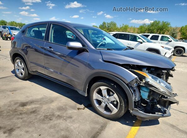 3CZRU6H34KM702068 2019 HONDA HR-V Gray Przód prawy