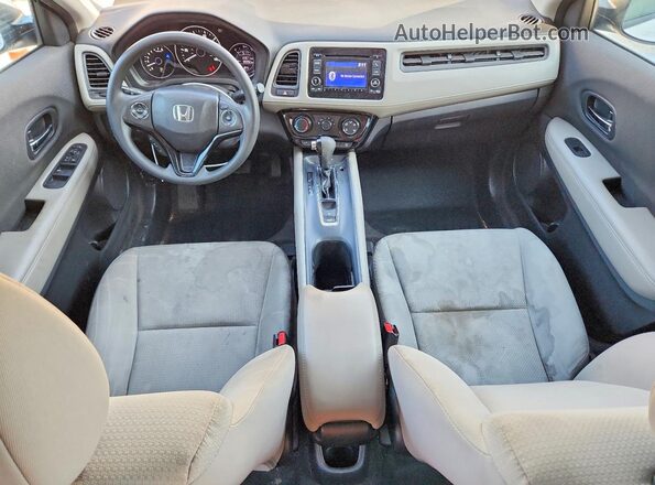 3CZRU6H34KM718853 2019 HONDA HR-V White Առջևի վահանակի տեսք