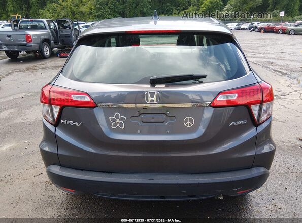3CZRU6H34KM728833 2019 HONDA HR-V Gray 