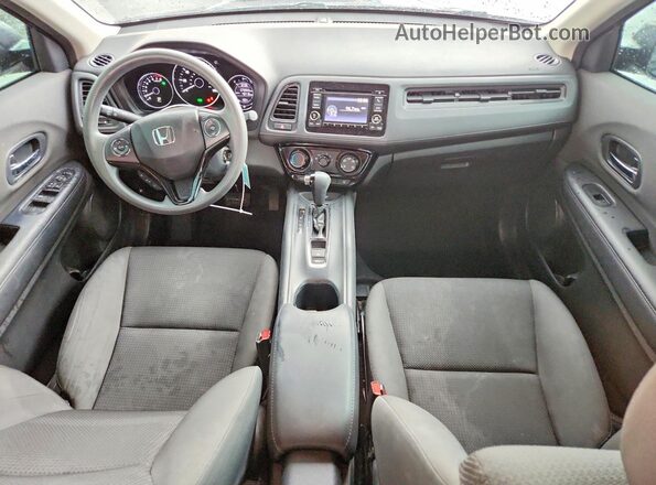 3CZRU6H34LG701969 2020 HONDA HR-V Gray Dashboard view