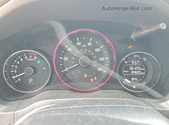 3CZRU6H34NM754370 2022 HONDA HR-V Серый Вид щитка приборов