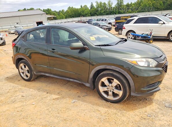 3CZRU6H35GM752291 2016 HONDA HR-V Зеленый Передняя правая четверть