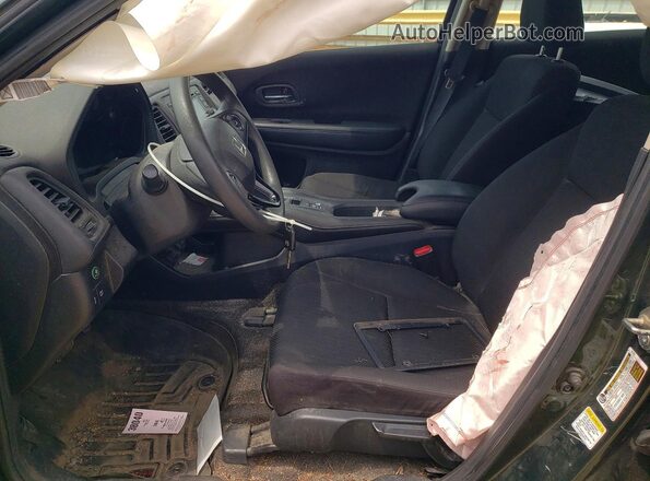 3CZRU6H35GM752291 2016 HONDA HR-V Зеленый Вид салона спереди