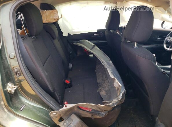 3CZRU6H35GM752291 2016 HONDA HR-V Зеленый Вид задней части салона