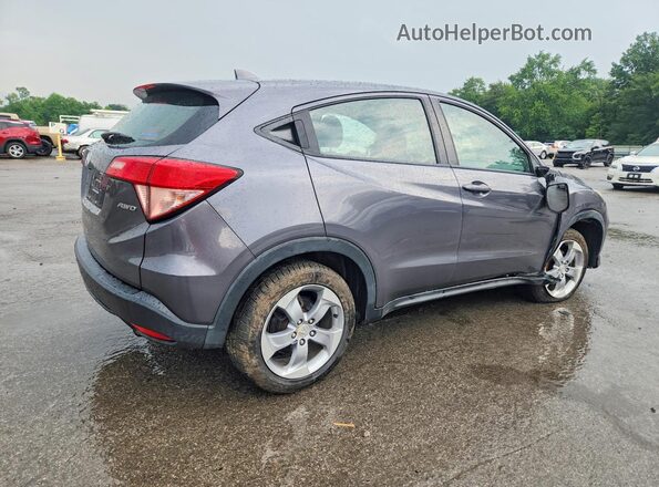 3CZRU6H35HM702685 2017 HONDA HR-V Gray Задня права чверть