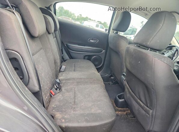 3CZRU6H35HM702685 2017 HONDA HR-V Gray Вид задньої частини салону