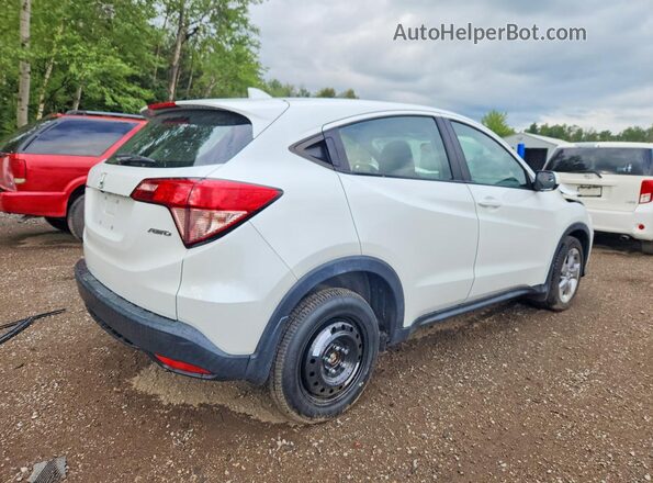 3CZRU6H35JM100035 2018 HONDA HR-V White Trasero derecho