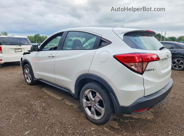 3CZRU6H35JM100035 2018 HONDA HR-V White Trasero izquierdo