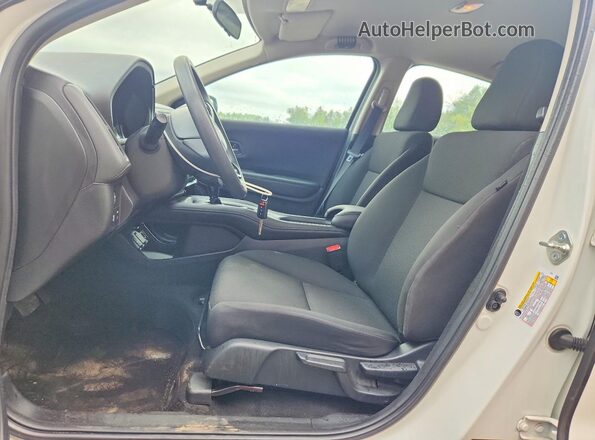 3CZRU6H35JM100035 2018 HONDA HR-V White Vista interior delantera