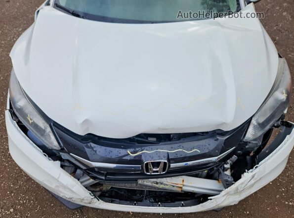 3CZRU6H35JM100035 2018 HONDA HR-V White Vista del compartimento del motor