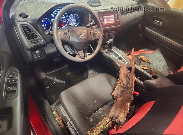 3CZRU6H35JM731156 2018 HONDA HR-V Red Առջևի վահանակի տեսք