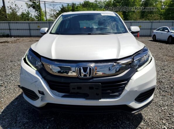 3CZRU6H35MM737592 2021 HONDA HR-V White წინა ხედი