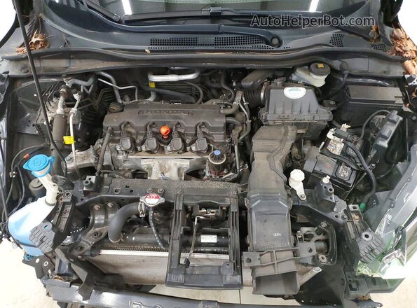3CZRU6H35MM746647 2021 HONDA HR-V Black Շարժիչի բաժամունքի տեսք