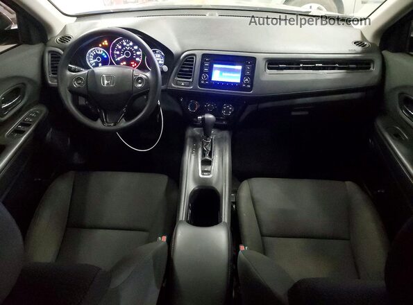 3CZRU6H35MM746647 2021 HONDA HR-V Black Առջևի վահանակի տեսք