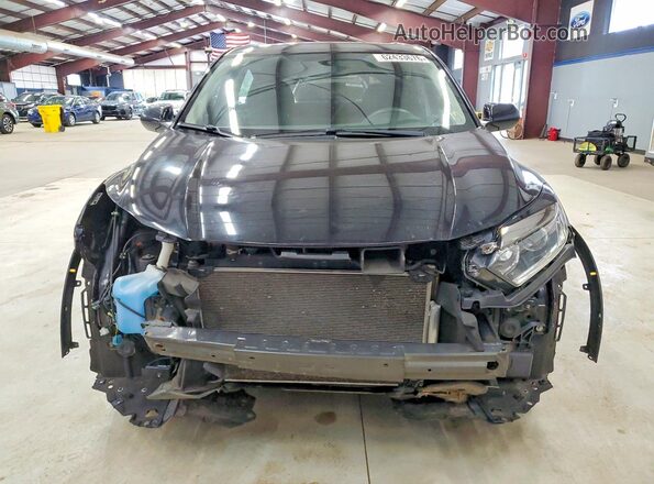 3CZRU6H35MM746647 2021 HONDA HR-V Black Դիմացի տեսք