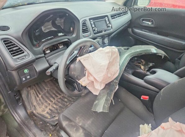 3CZRU6H36GM705481 2016 HONDA HR-V Green Dashboard view