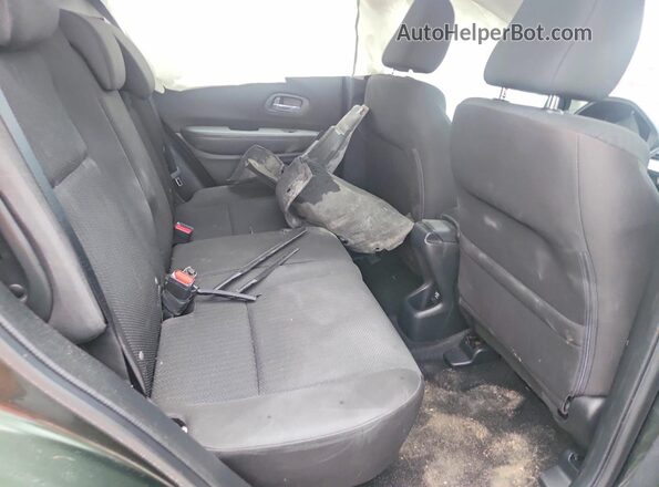 3CZRU6H36GM705481 2016 HONDA HR-V Green Rear interior view