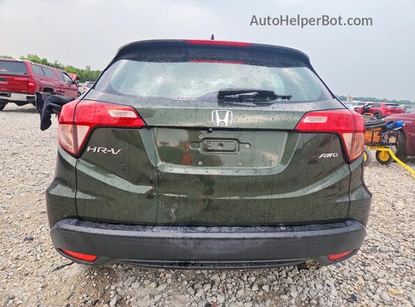 3CZRU6H36GM705481 2016 HONDA HR-V Green Rear view