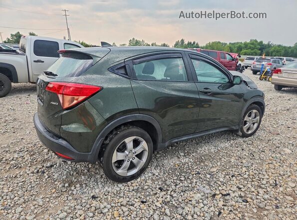 3CZRU6H36GM705481 2016 HONDA HR-V Green Rear right