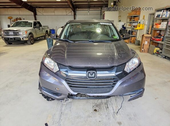 3CZRU6H36HM712304 2017 HONDA HR-V Gray Դիմացի տեսք