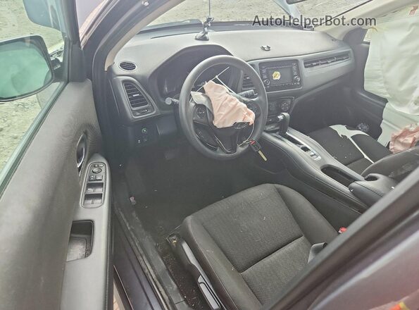 3CZRU6H36JG709763 2018 HONDA HR-V Gray Dashboard view