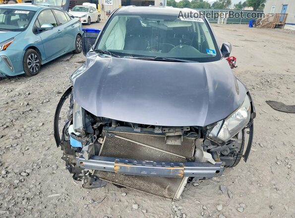 3CZRU6H36JG709763 2018 HONDA HR-V Gray Front view