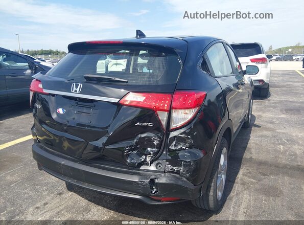 3CZRU6H36KG704306 2019 HONDA HR-V Black Դիմացի տեսք