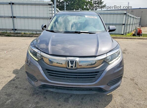 3CZRU6H36KG732512 2019 HONDA HR-V Gray Widok z przodu