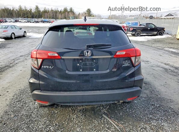 3CZRU6H36LM102119 2020 HONDA HR-V Black Вид ззаду