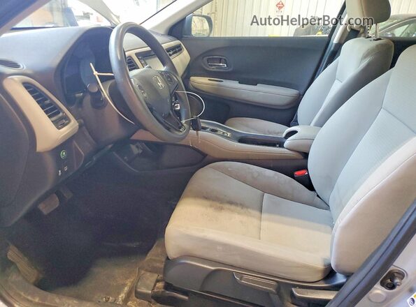 3CZRU6H36MM701166 2021 HONDA HR-V Silver Vista interior delantera