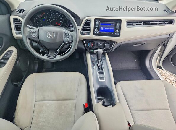 3CZRU6H36MM722244 2021 HONDA HR-V White Widok deski rozdzielczej