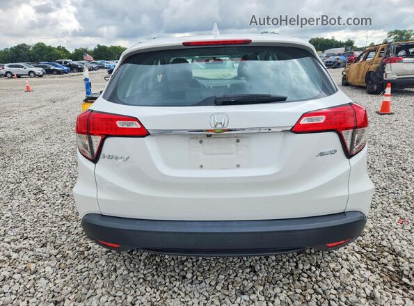3CZRU6H36MM722244 2021 HONDA HR-V White Widok z tyłu