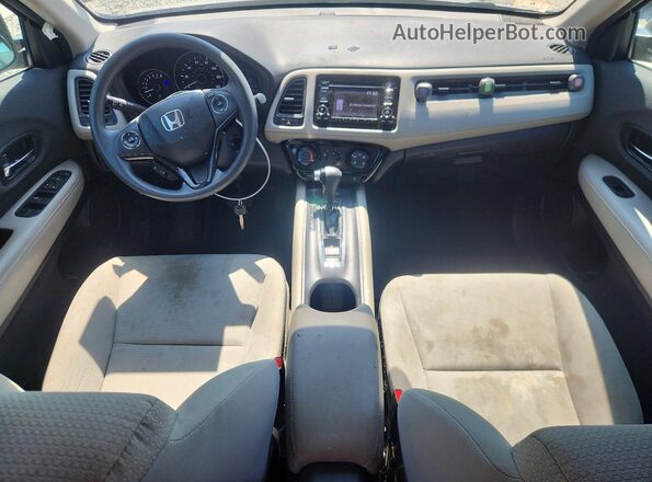 3CZRU6H36MM732949 2021 HONDA HR-V Silver Dashboard view